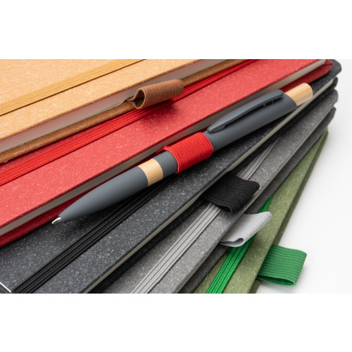 Notatnik A5 w kropki z papieru z recyklingu AGNESE Zielony 2179909 (9)
