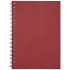Desk-Mate® kolorowy kołonotatnik A6 z materiałów z recyklingu Czerwony 21018821 (5) thumbnail