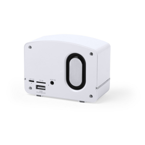 Głośnik bezprzewodowy 3W w stylu retro, radio Biały V0303-02 (1)