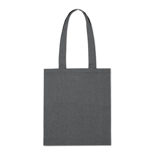 Bawełniana torba na zakupy z recyklingu 38x42x10cm Szary LT95199-N0061 (1)