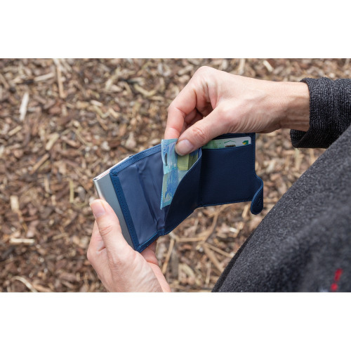 Etui na karty kredytowe i portfel C-Secure, ochrona RFID Niebieski P850.515 (11)
