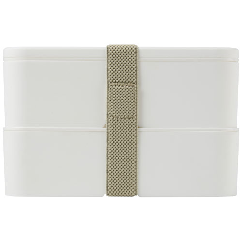 MIYO dwupoziomowe pudełko na lunch Biały 21047010 (3)