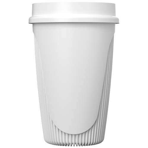 Alto POP kubek o pojemności 350 ml z pokrywką 360° Biały 22052201 (4)