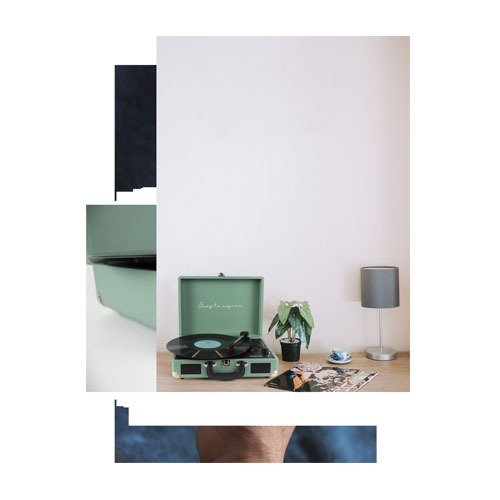 Prixton VC400 gramofon na płyty winylowe  Miętowy zielony 1PA15862 (5)