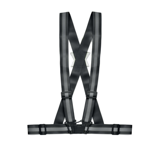 Pasek poprawiający widoczność Czarny MO6445-03 