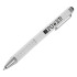 Długopis, touch pen biały V3245-02 (3) thumbnail