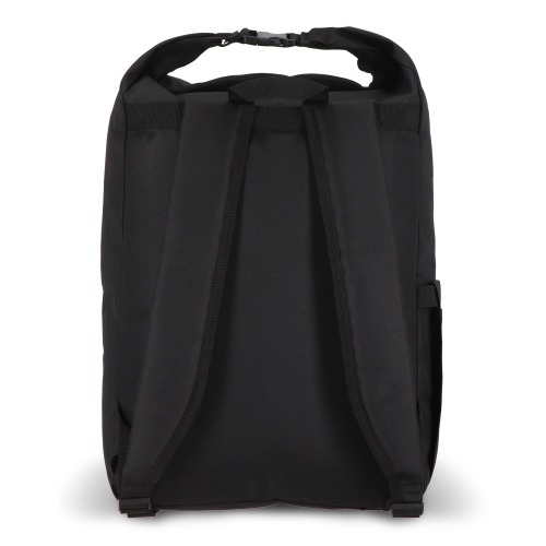 Plecak z klamrą R-PET 600D Rolltop 20L Czarny LT95352-N0002 (2)