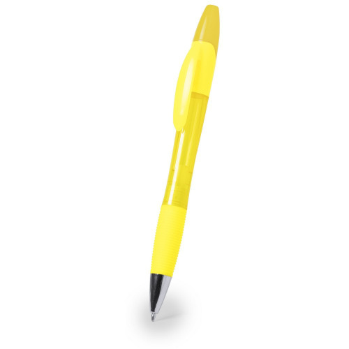 Długopis z zakreślaczem żółty V1973-08 
