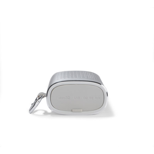 Głośnik bezprzewodowy z powerbankiem SOUND 4000 mAh Srebrny 09091-00 (5)