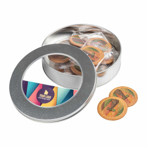 Ciastka reklamowe Logo Cookie Tin