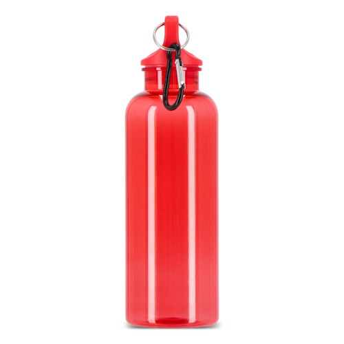 Butelka na wodę Noa R-PET 500 ml Przezroczysty Transparentny / czerwony LT98913-N0421 (7)