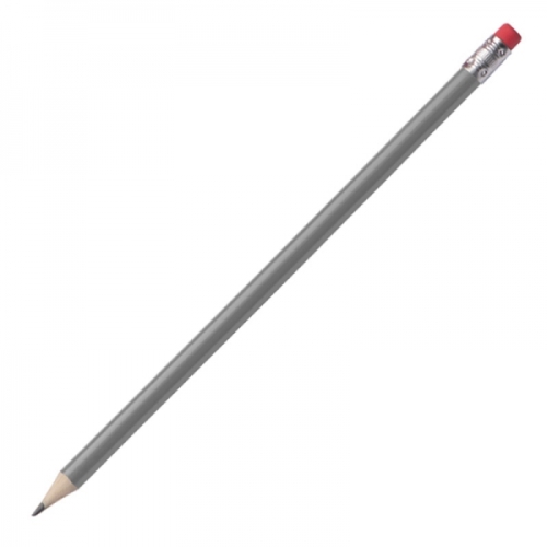 Ołówek z gumką HICKORY szary 039307 (1)