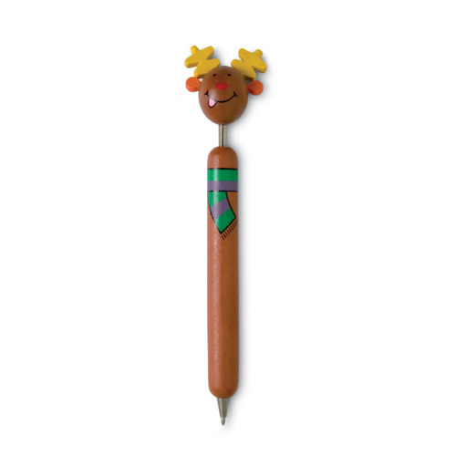 Długopis drewniany brązowy CX1313-01 