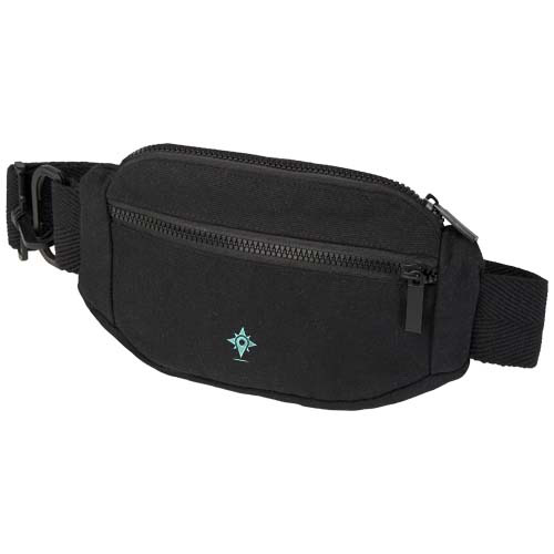 Crescent torba typu crossbody Aware™ z recyklingu o gramaturze 500 g/m² Czarny 12074590 (1)