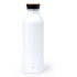 Butelka sportowa 550 ml z aluminium z recyklingu biały V1312-02  thumbnail