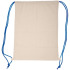 Worek sportowy bawełniany 140 g/m2 LONDONDERRY Niebieski 092004 (2) thumbnail