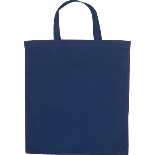 Torba bawełniana z krótkim uchem 140 g/m2 MARSHALL Granatowy 6068044 (2)