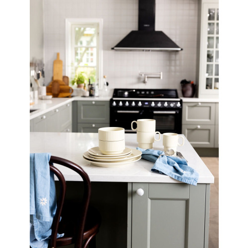 Talerz COFFEE & MORE 27 cm, beżowy Beżowy 5018568- (6)