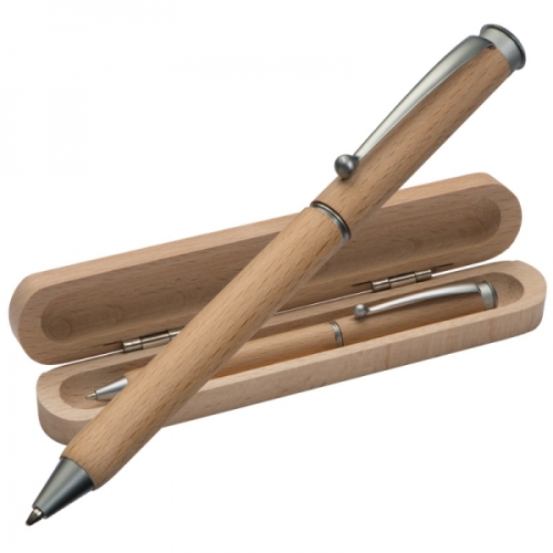 Długopis drewniany YELLOWSTONE brązowy 064301 (1)