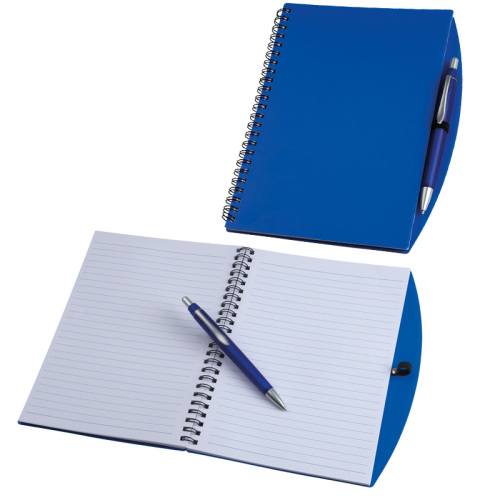 Notes A5 z długopisem TILBURG niebieski 092204 