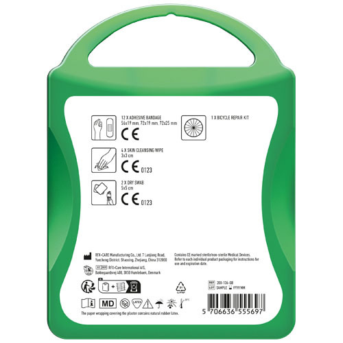 MyKit Rower - Zestaw do naprawy Przezroczysty zielony 1Z252603 (4)