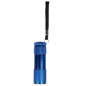 Aluminiowa latarka LED Niebieski