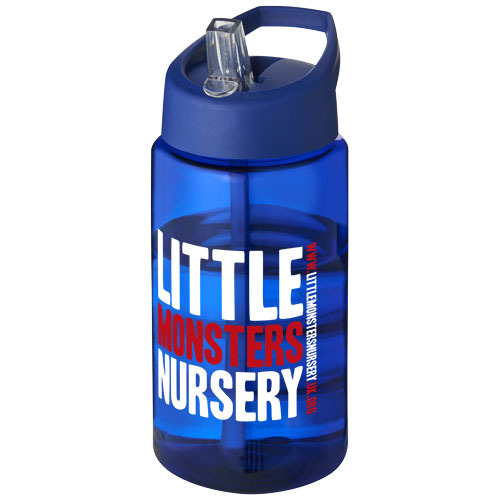 Bidon H2O Bop o pojemności 500 ml z wieczkiem z dzióbkiem Niebieski 21088307 (1)