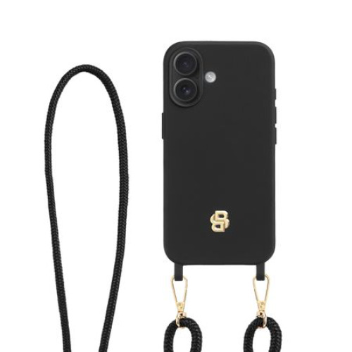 Etui na iPhonea 16 Pro Max Double B Czarno-złote Czarny HEH520A16N (6)