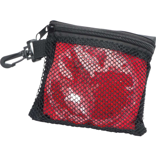 Ręcznik z mifkofibry z wkładem chłodzącym AMILLY Czerwony 061305 