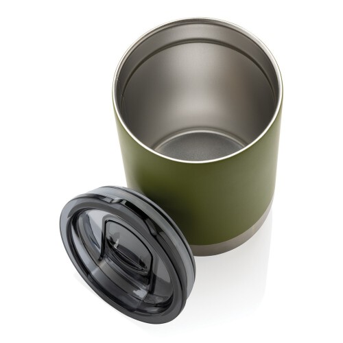 Kubek termiczny 360 ml, stal nierdzewna z recyklingu green P433.067 (3)