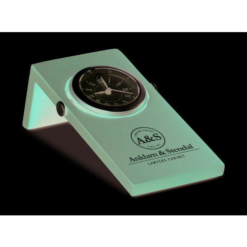 Zegar na biurko, mahoń Drewna MO7494-40 (5)