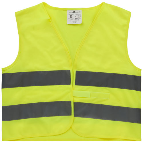 Kamizelka odblaskowa dla dzieci HW1 (XS) Neonowy żółty 1PR04106 (2)