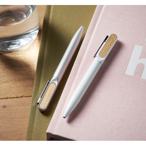 Przekręcany długopis Bialy MO2806-06 (5)