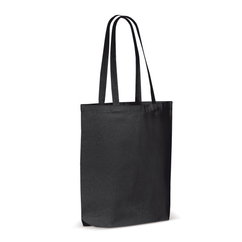 Torba na ramię płótno OEKO-TEX® 270g/m² 42x12x43cm Czarny LT95164-N0002 