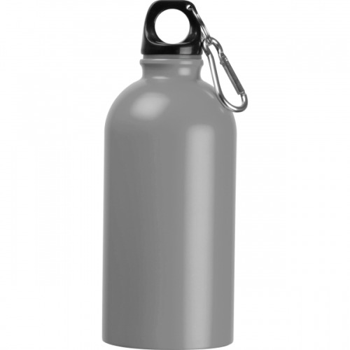 Stalowa butelka NEW YORK 500 ml Szary 524107 (2)