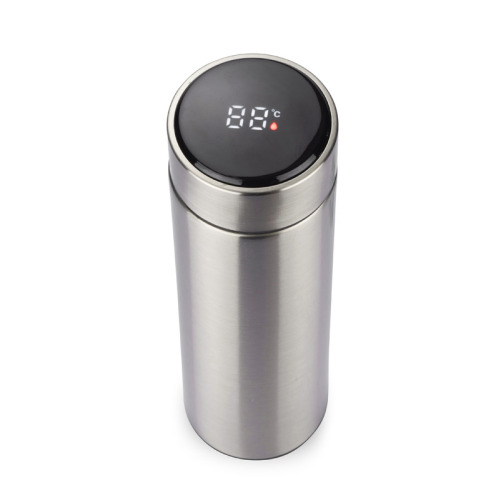 Butelka termiczna z termometrem LEDIKT 440 ml Srebrny 16237-00 (1)