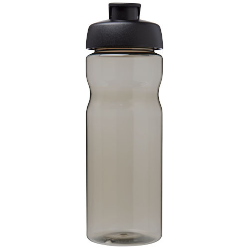 H2O Active® Eco Base 650 ml bidon sportowy z odchylaną pokrywką Czarny 22010090 (2)
