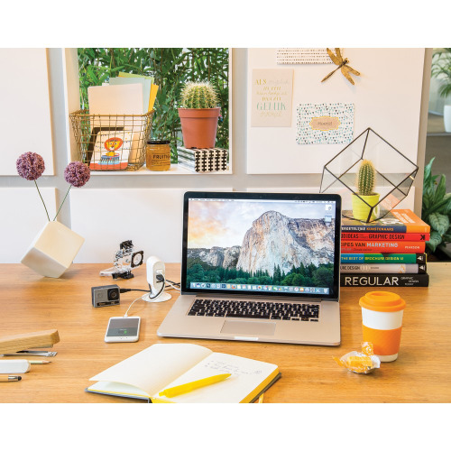 Ładowarka na biurko, 3 porty USB Biały V3773-02 (6)