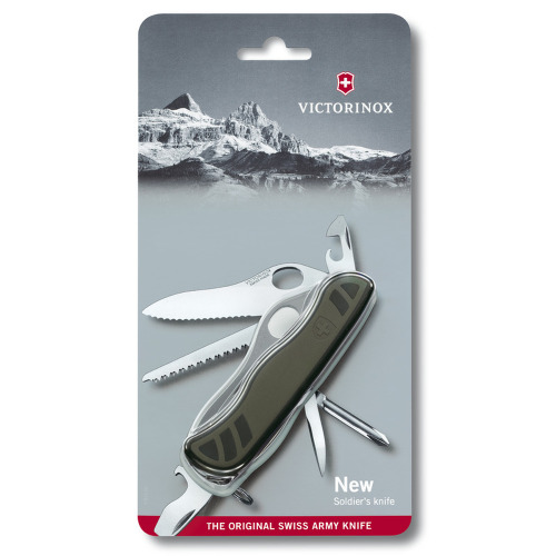 Scyzoryk Soldier's Knife 08 Victorinox Zielony 08461MWCH09 (2)