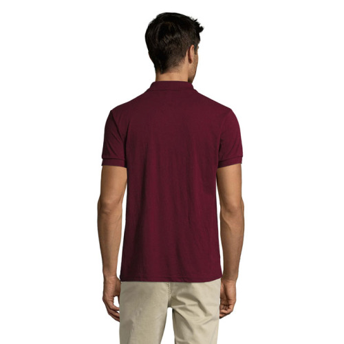 PRIME Męskie polo 200g Burgundy S00571-BG-XL (1)