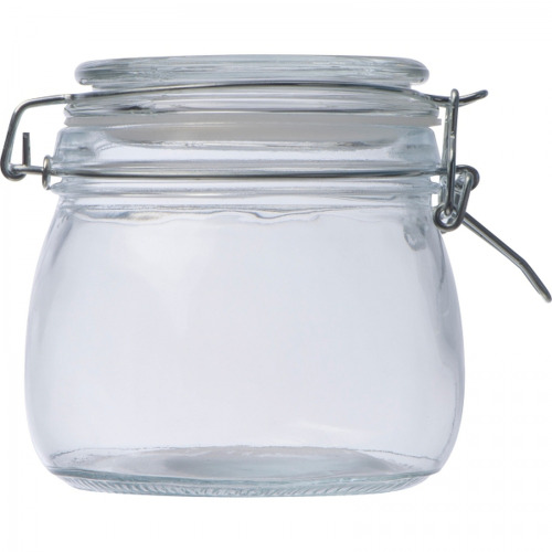 Słoik szklany 400 ml CORDULA Przeźroczysty 8262466 (5)