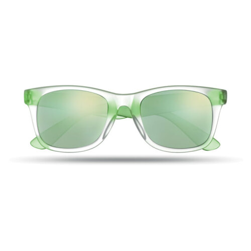 Lustrzane okulary przeciwsłon zielony MO8652-09 