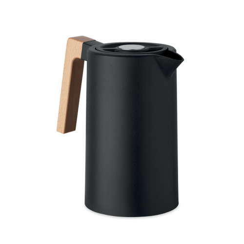 Dzbanek dwuścienny 1L Czarny MO2674-03 