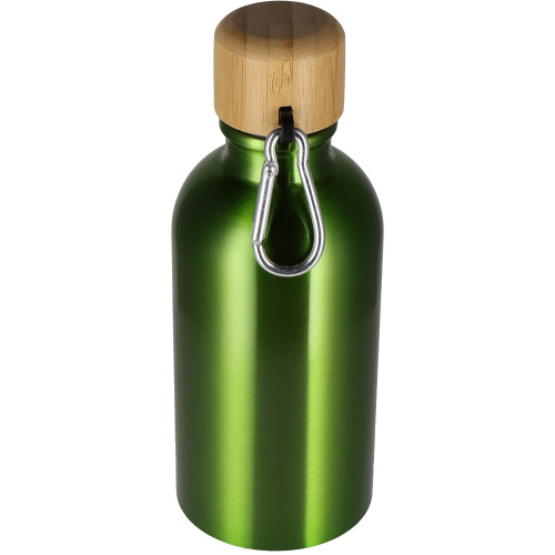 Butelka metalowa 400 ml MARILYN Jasnozielony 8497229 (3)