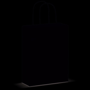 Torba papierowa ze skręcanymi uchwytami 90g/m² 18x8x22cm