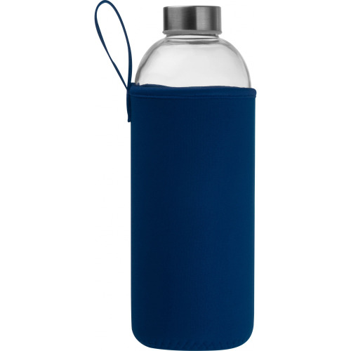 Butelka szklana z pokrowcem 1000 ml JESSICA Granatowy 6242744 (11)