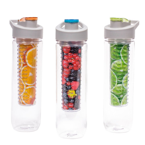 Butelka sportowa z Tritanu 800 ml Air Gifts | Frank Jasnozielony V4899-10 (12)