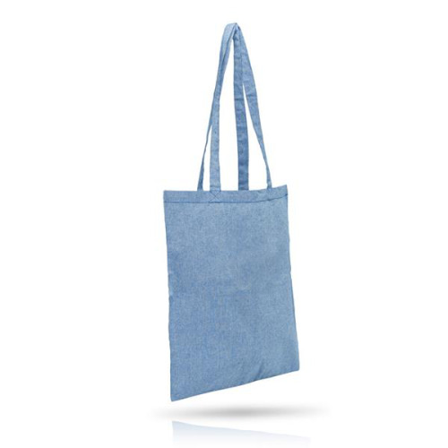 Torba z bawełny 140g z recyklingu z dodatkiem poliestru / RECYCOT Czerwony IP31117453 (7)