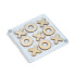 Podkładka pod kubek Tic-Tac-Toe Biały LT93080-N0001  thumbnail