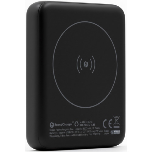 Magnetyczny power bank 5000 mAh BrandCharger Powercharge Air Czarny VB188-03 
